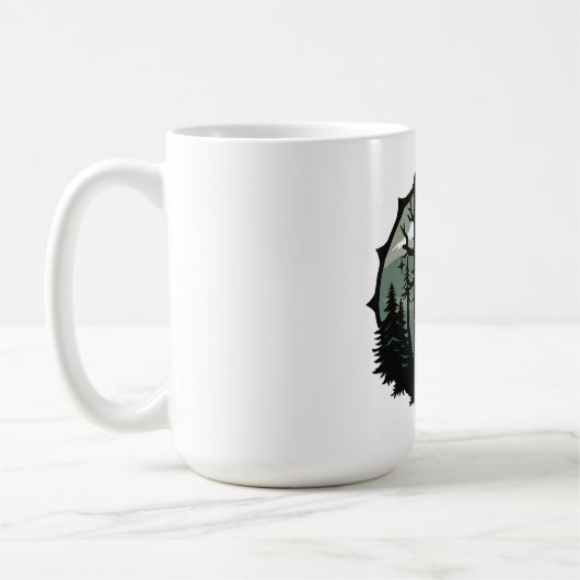 Mug Montagne vintage (Gauche)