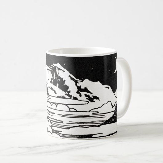 Mug Montagnes (Devant droit)