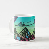 Mug Montagnes dans Sunnycatworld (Devant gauche)