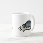 Mug Montagnes d'aventure (Devant droit)