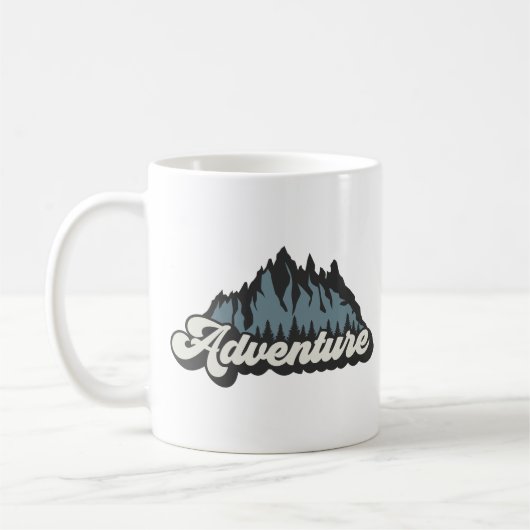 Mug Montagnes d'aventure (Gauche)