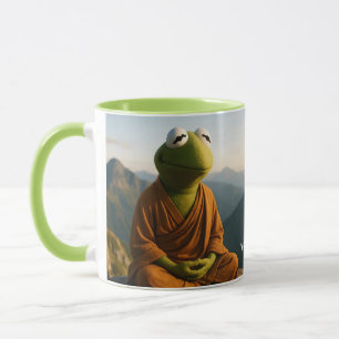 Mug Montagnes de grenouille de moine Fantasy Mignon