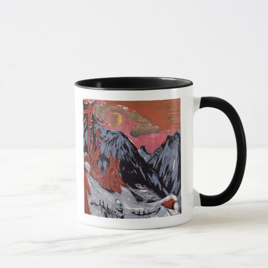 Mug Montagnes en Winter, 1919 (Droite)