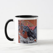 Mug Montagnes en Winter, 1919 (Gauche)