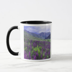 Mug Montagnes et fleurs sauvages dans un pré alpin, 2