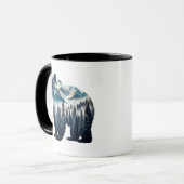 Mug Montagnes et forêts de grizzlis (Devant gauche)