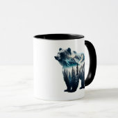 Mug Montagnes et forêts de grizzlis (Devant droit)