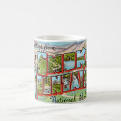 Mug Montagnes fumées vintage (Centre)