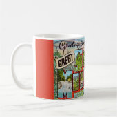 Mug Montagnes fumées vintage (Gauche)