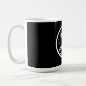 Mug Montagnes géométriques de nuit étoilées - Contempo (Gauche)