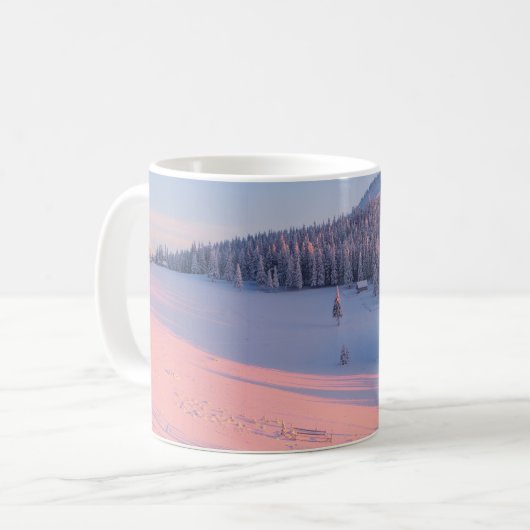 Mug Montagnes neigeuses (Devant gauche)
