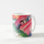 Mug Montagnes (Paysage) par Franz Marc, Art Vintage (Devant droit)