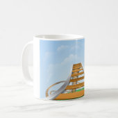 Mug Montagnes russes (Devant gauche)