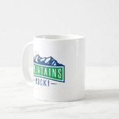 Mug Montagnes sont géniales (Devant gauche)