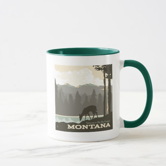Mug Montana | Bienvenue dans Big Sky Country (Droite)
