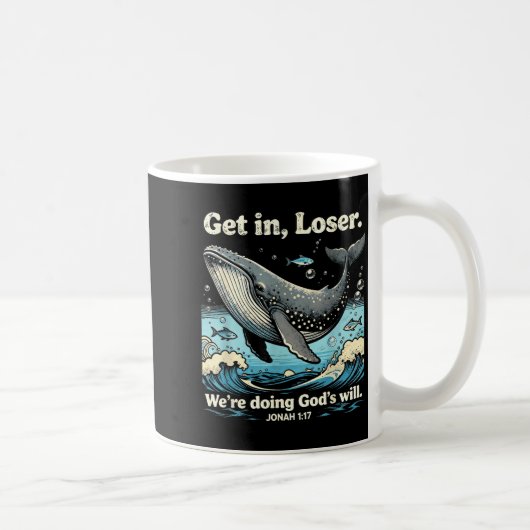 Mug Monte dans nous faisons la volonté de dieu jonah 1 (Droite)