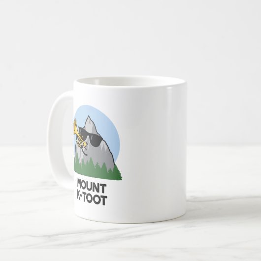 Mug Monte K-Toot Funny Mountain Pun (Devant gauche)