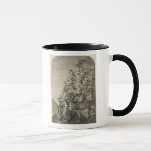 Mug Montée de la grande pyramide (Droite)