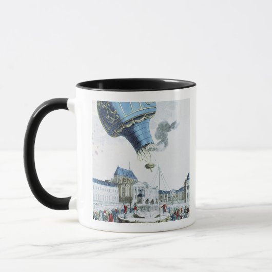 Mug Montée de la montgolfière de frères de Montgolfier (Gauche)