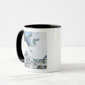 Mug Montée de la montgolfière de frères de Montgolfier (Devant gauche)