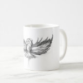 Mug Montée de Phoenix gris (Devant droit)