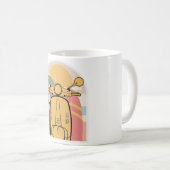 Mug Montée en or au coucher du soleil (Devant droit)