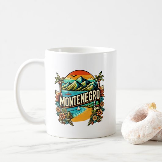 Mug Monténégro (Avec donut)
