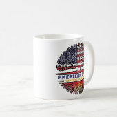 Mug Monténégro American USA Tree Roots (Devant droit)