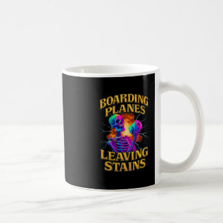 Mug Monter à bord d'avions et laisser des taches