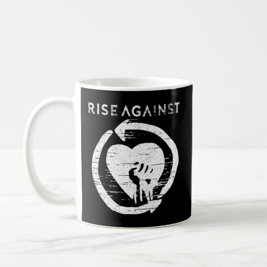 Mug Monter contre - Heartfist - Marchandises officiell (Gauche)