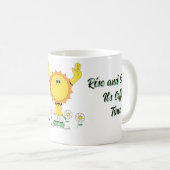 Mug Monter et briller C'est le café (Devant droit)