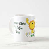 Mug Monter et briller C'est le café (Devant gauche)