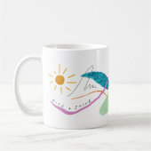 Mug Monter et briller l'art Abstrait (Gauche)