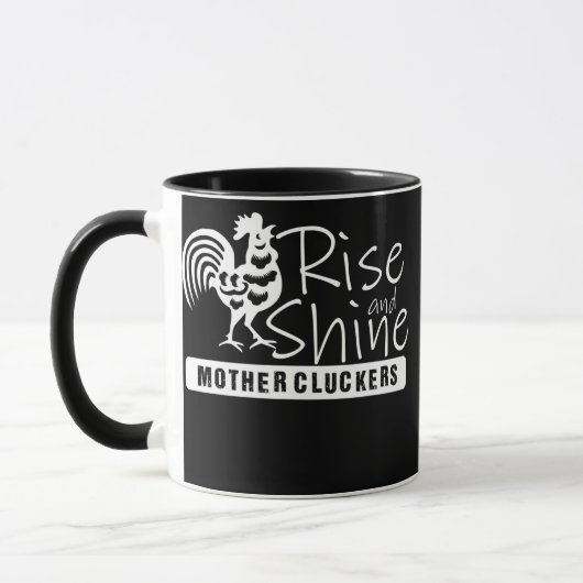 Mug Monter Et Briller Mère Cluckers Vêtements (Gauche)