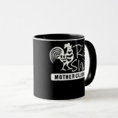 Mug Monter Et Briller Mère Cluckers Vêtements (Devant droit)