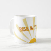 Mug Monter et prospérer Musique Inspirationnelle (Devant gauche)