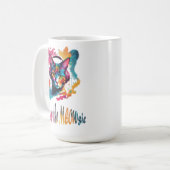 Mug Monter la méowsic - meilleure musique de chat colo (Devant gauche)