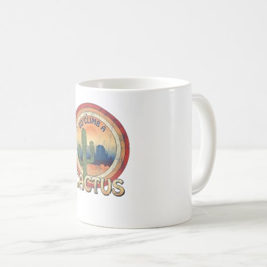 Mug Monter un cactus (Devant droit)