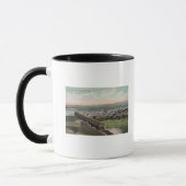 Mug Monterey, CA - Oiseau's Eye View de Monterey (Gauche)