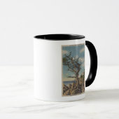 Mug Monterey, CA - Old Witch Tree sur 17 Mile (Devant droit)