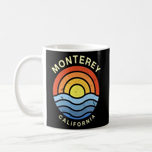 Mug Monterey California Ca Summer Montereyan Tropical (Gauche)