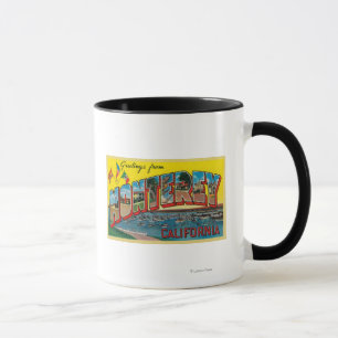 Mug Monterey, Californie - Scènes de grandes lettres