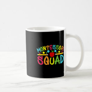 Mug Montessori Squad Montessori Enseignant Retour À L'