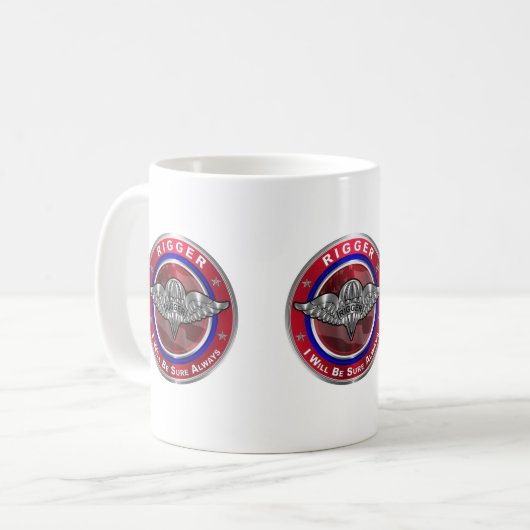Mug Monteur de parachute (Devant gauche)