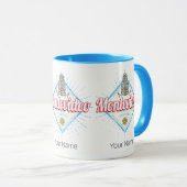 Mug Montevideo City Uruguay Palacio Salvo Souvenir (Devant droit)