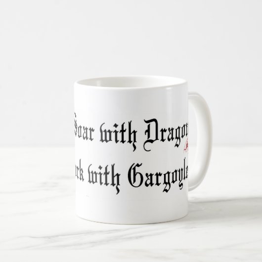 Mug montez avec des dragons (Devant droit)