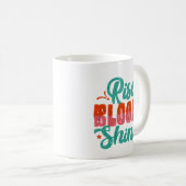 Mug Montez, Fleur, Brille (Devant droit)