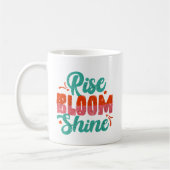 Mug Montez, Fleur, Brille (Gauche)