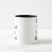 Mug Montez. Grind. Brille. Recommencer (Centre)