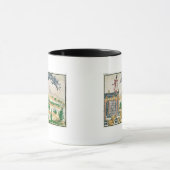 Mug Montezuma II observant une comète, 1579 (Centre)